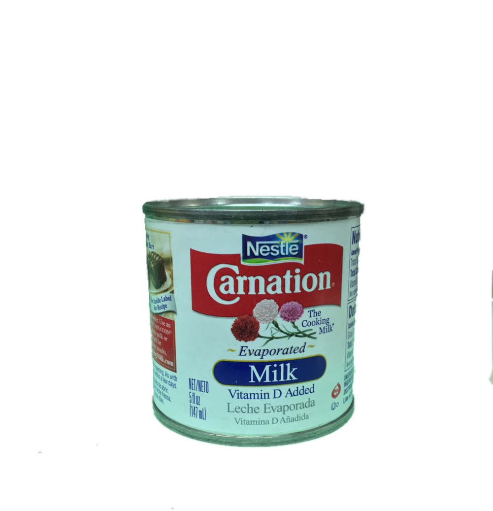 Nestle Carnation Evaporated Milk 5 Oz (1000x1333), Png Download