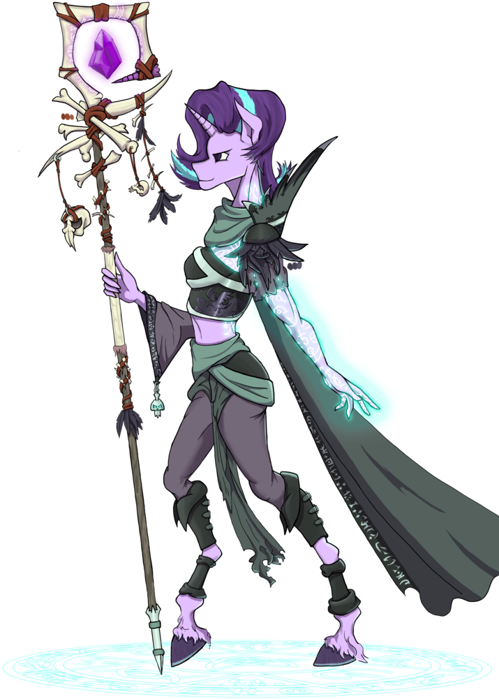 2d20, Bone, Clothes, Colored Hooves, Magic, Magic Circle, - Cartoon (745x1024), Png Download