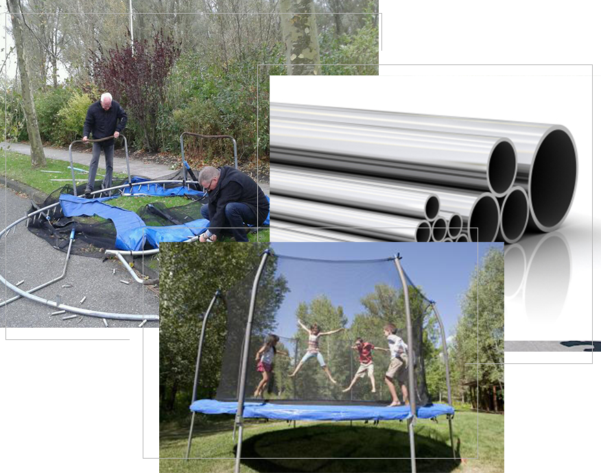 Magic Circle - Kids Going On A Trampoline (876x690), Png Download