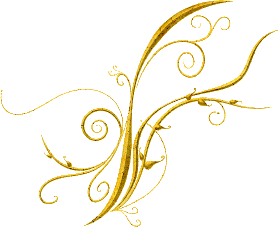 Gold Golden Divider Birthday Valentine Bow @anouschka2 - Clip Art (1218x1024), Png Download