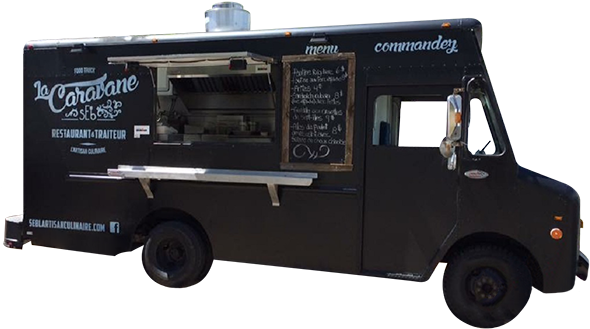 Food Truck Mont-tremblant - Food Truck Png (600x350), Png Download