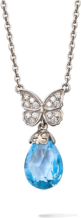 Colgante Baile De Mariposas - Подвеска Пнг (471x487), Png Download