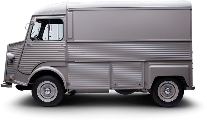 Food Truck - Citroen Type H (800x494), Png Download