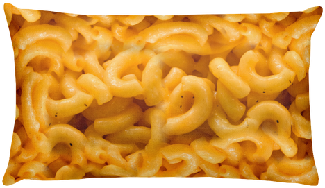 Mac 'n Cheese Photo Pillow - Mac And Chese Pillow (500x500), Png Download