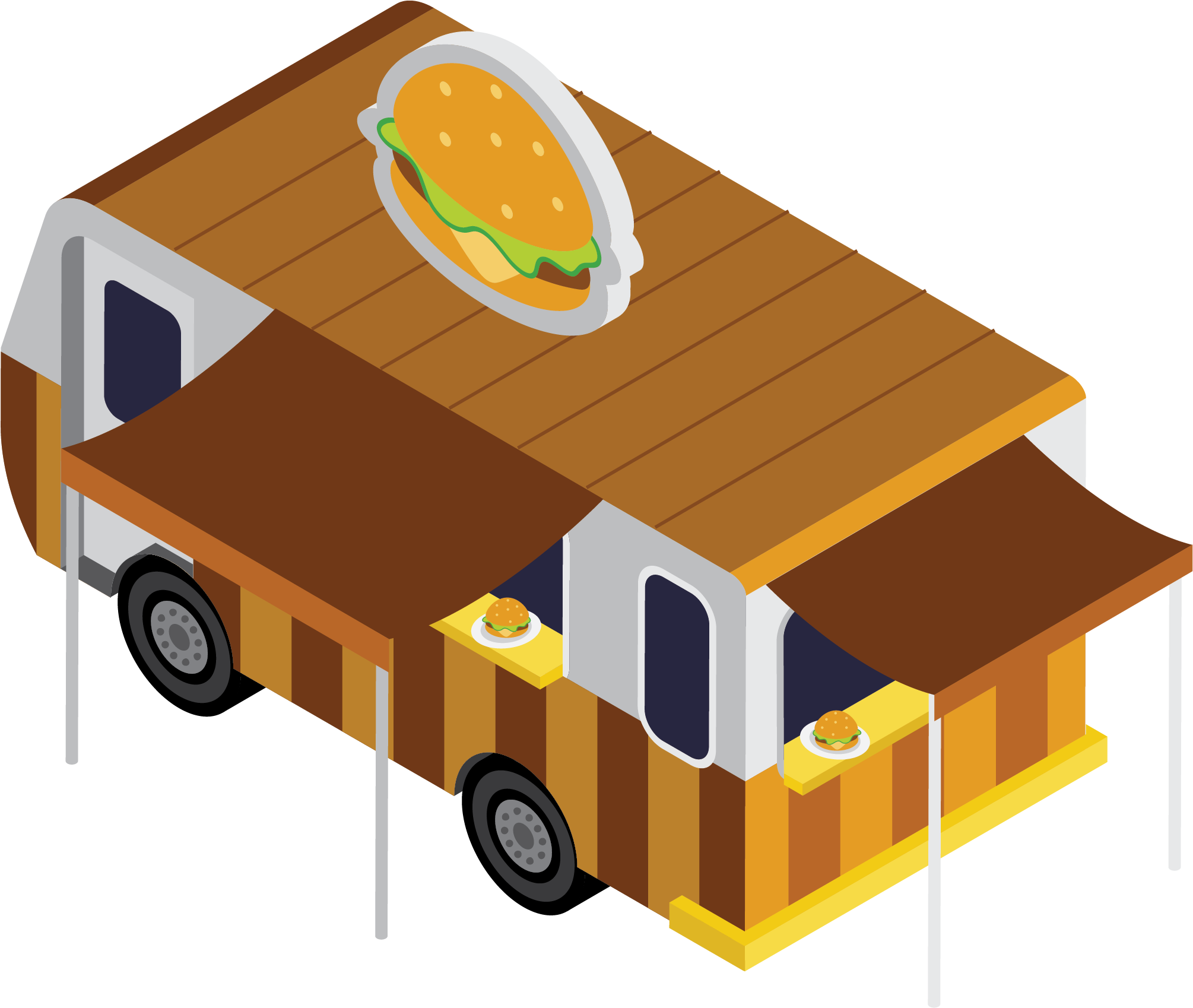 Food Truck Plan Png (2480x2480), Png Download