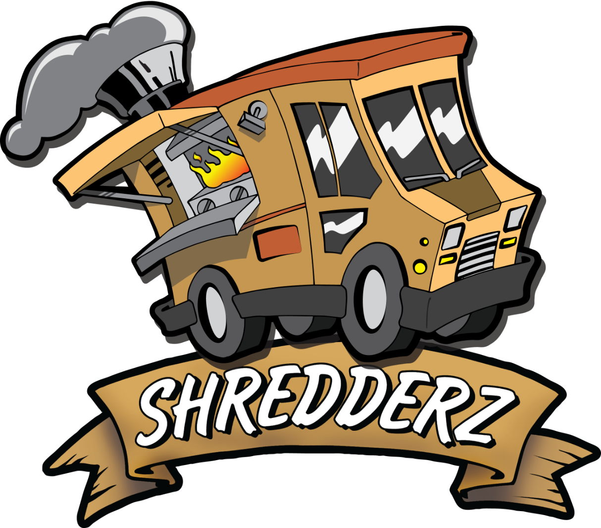 Shredderz Food Truck Food Truck Logo Png Free Transparent PNG