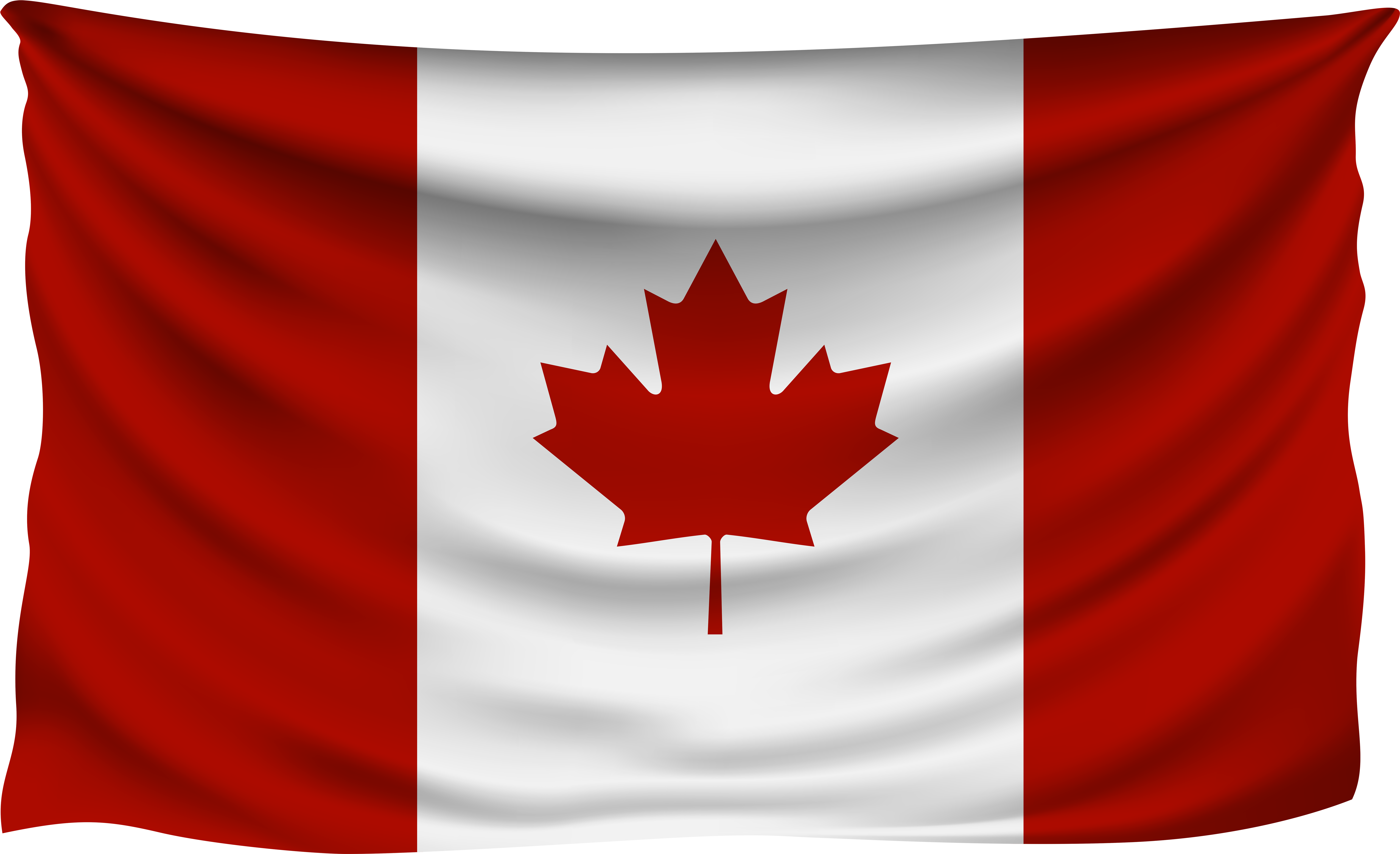 Canadian Flag Png (8000x4985), Png Download