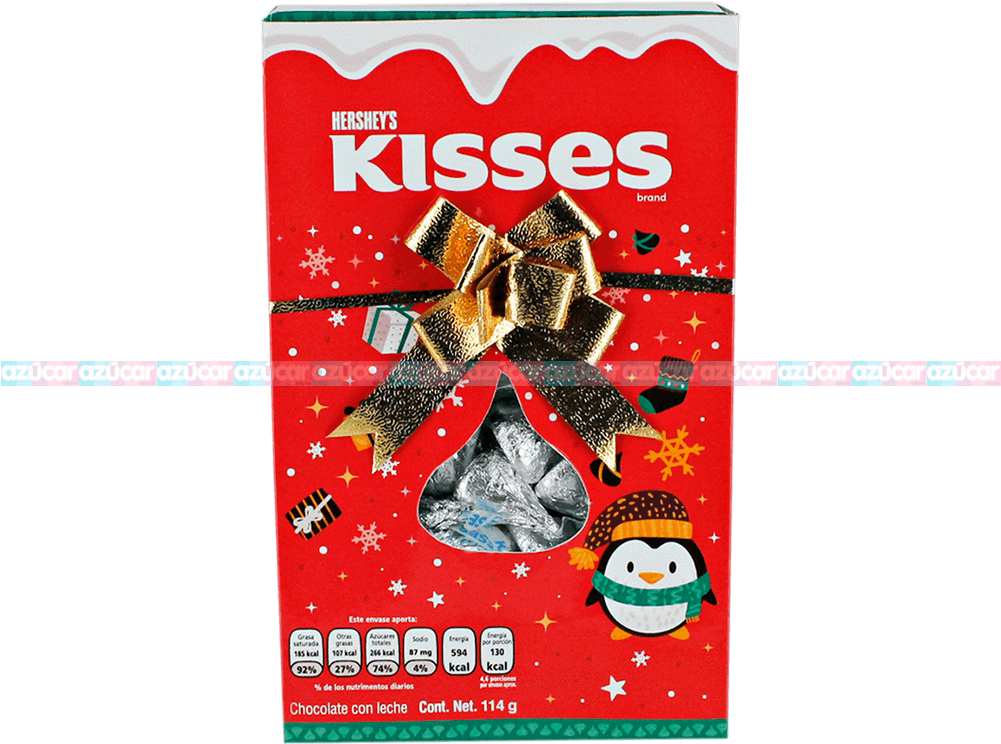 Hersheys Kisses Destellos 18/114g - Hershey's Kisses Peanut Butter Blossoms - 4 Lbs. (1000x1000), Png Download