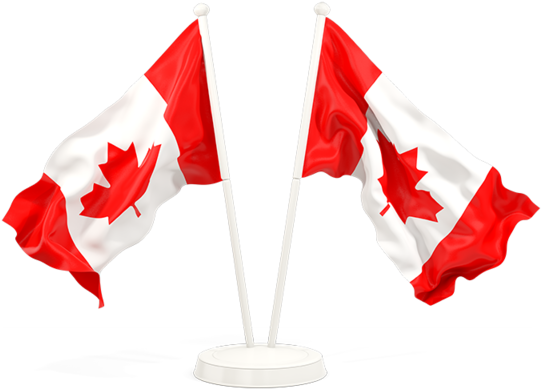 Canada Wave Flag (640x480), Png Download