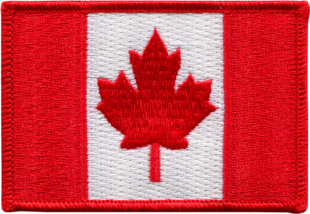 Canada Flag - Space Patches - Canada Flag (1024x1024), Png Download