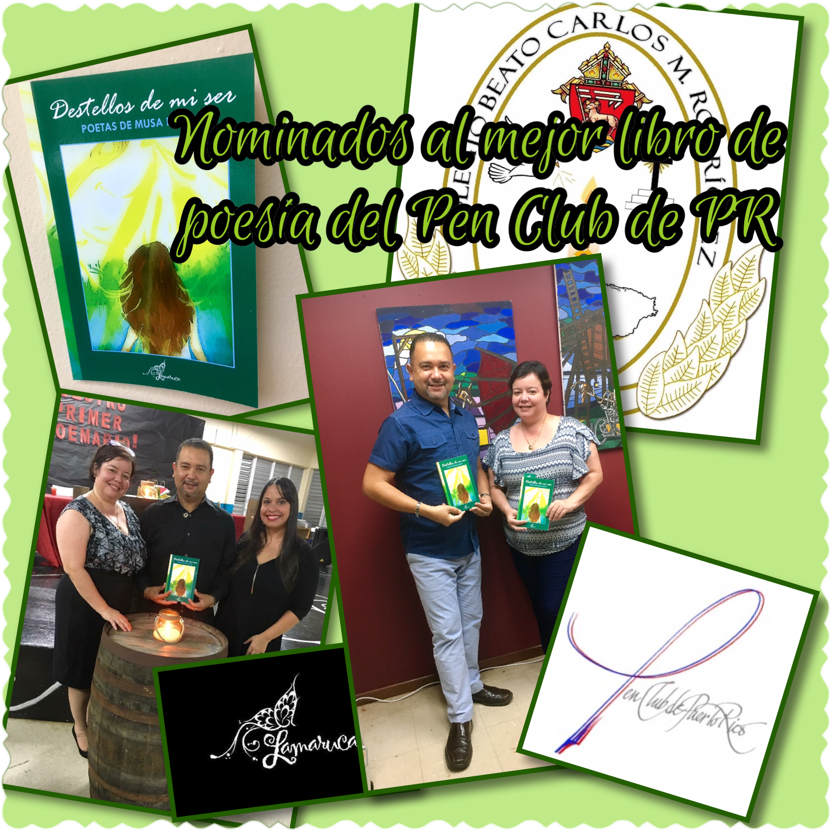 Hace Dos Años Atrás Comenzamos Con El Proyecto “poetas - Destellos De Mi Ser: Poetas De Musa Nueva [book] (1726x1726), Png Download