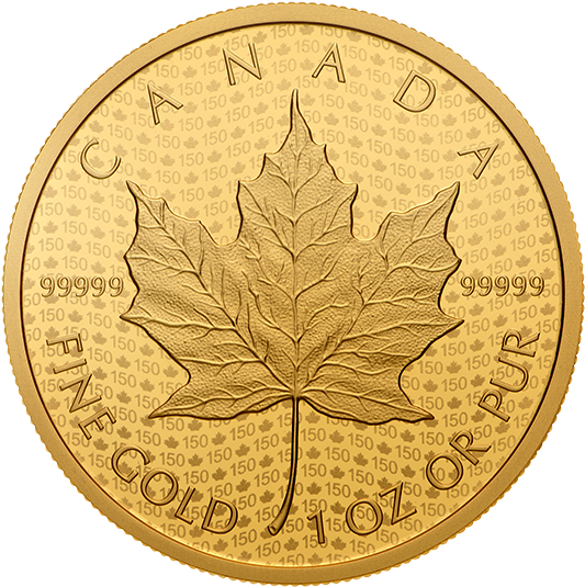 Picture Of Canadian Maple Leaf Neue Limitierte 2017 - Mexican 1 Ounce Gold Coin (570x570), Png Download