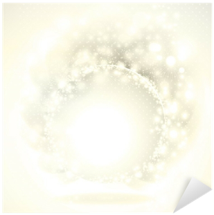 Vinilo Pixerstick Marco Redondo Retro Con Las Luces - Circle (400x400), Png Download