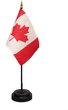 Desk Flag Canada Canada Flag - Inch (324x433), Png Download