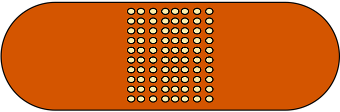 Patch Band-aid Bandage Health Bandage Band - Plåster Png (680x340), Png Download