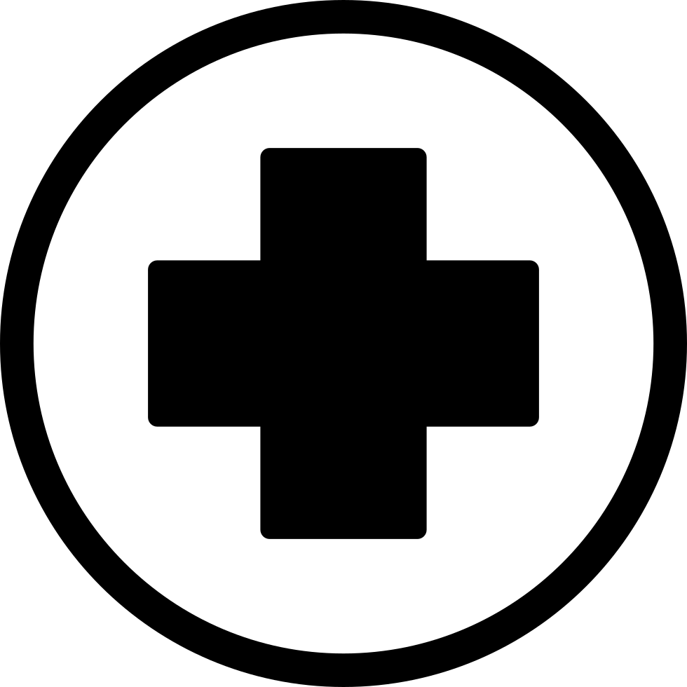 Basic First Aid Png Transparent Basic First Aid - Hospital Icon Png (980x980), Png Download