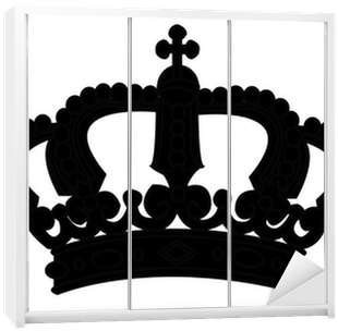 Crown Silhouette On White - Royals Group (400x400), Png Download