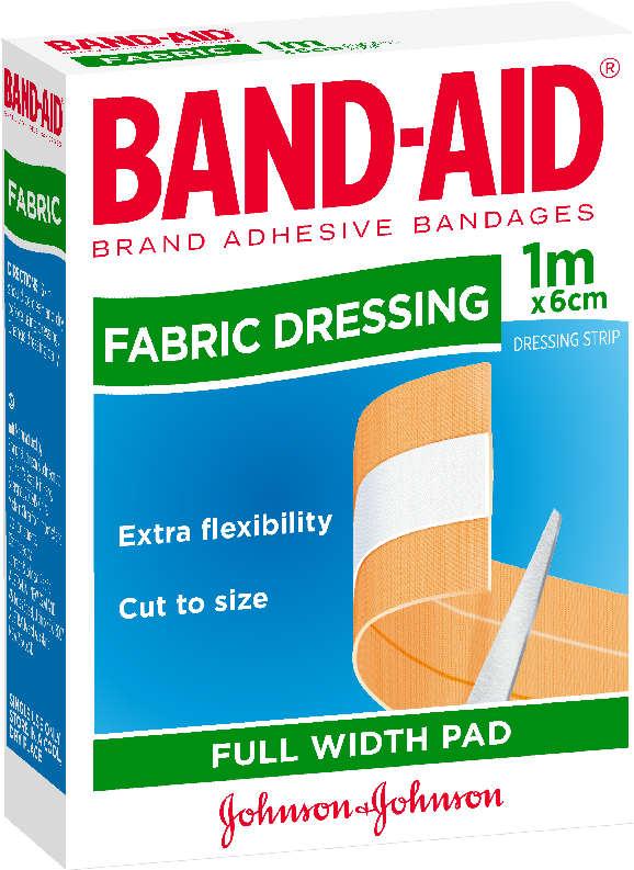 Ba Fabricdress 6x1m - Band Aid Fabric Dress Strips 6cm X 1m One Size (800x800), Png Download