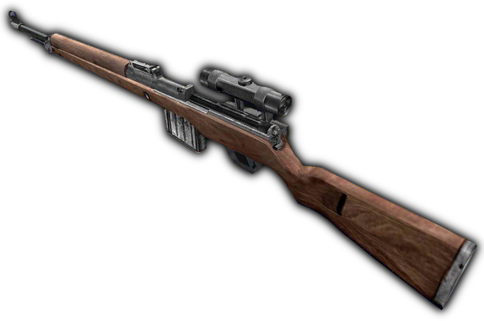 Gewehr 43 Sniper Scope 3rd Person Fh - Gewehr Sniper (950x631), Png Download