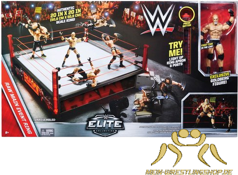 Download Ring 056 P Wwe Raw Elite Scale Ring With Goldberg Png Image With No Background Pngkey Com