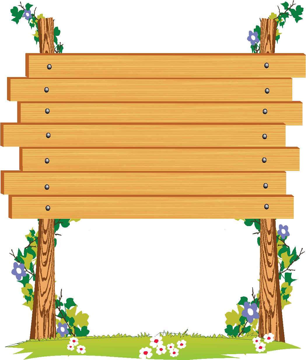 Download Wooden Signboard Clipart PNG Image with No Background 