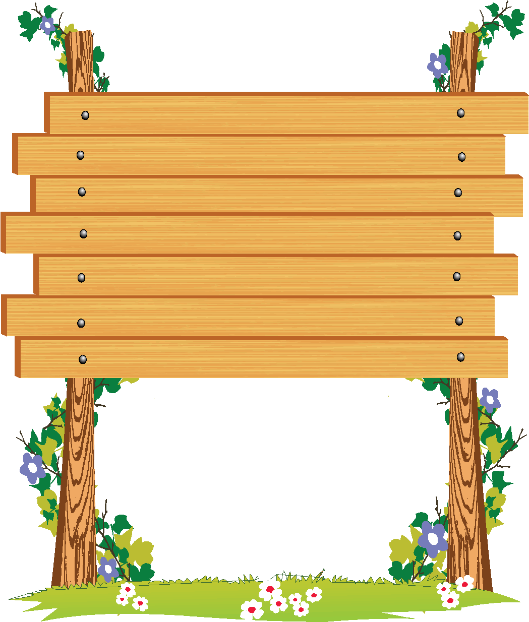 Wooden Signboard Clipart (1772x1378), Png Download