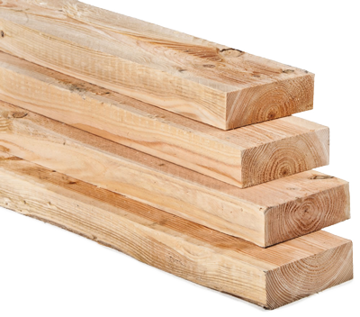 Piece Of Wood Plank Png - Lariks Douglas Balk 4.5 X 7.5 X 500 Cm Fijnbezaagd (400x352), Png Download