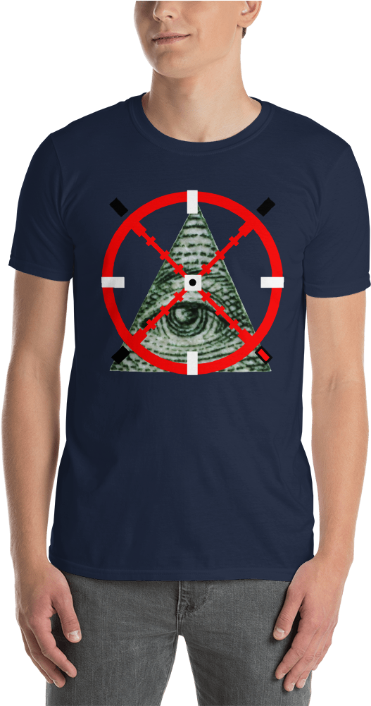 N - W - O - Sniper Scope Short Sleeve Unisex T Shirt - T-shirt (1000x1000), Png Download