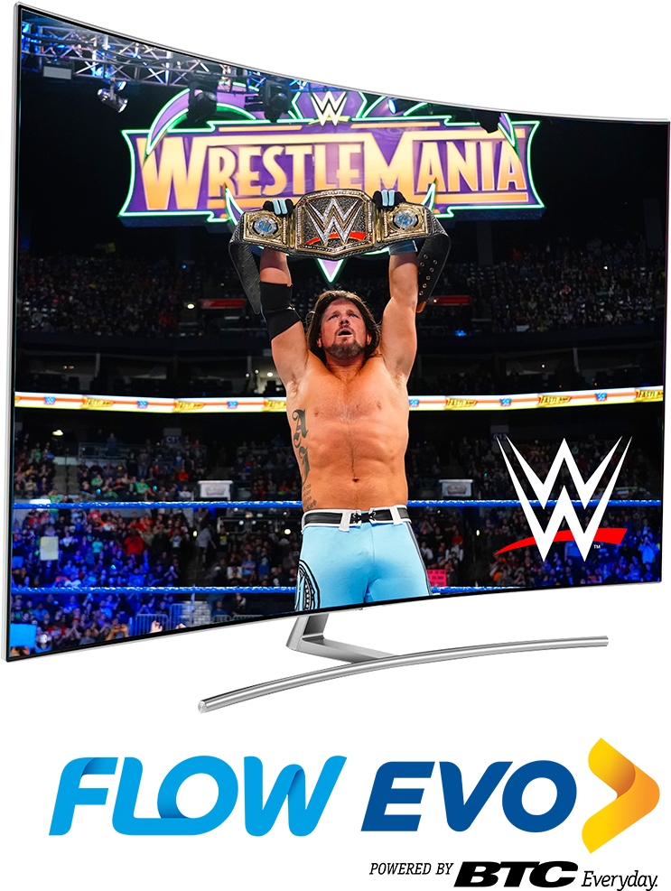 162 Channels - Aj Styles Wrestlemania 34 (915x1020), Png Download