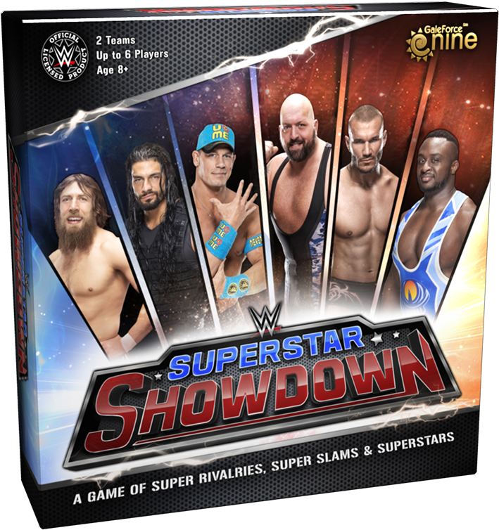 Gf9 Wwe Showdown Box - Wwe Super Star Games (752x783), Png Download