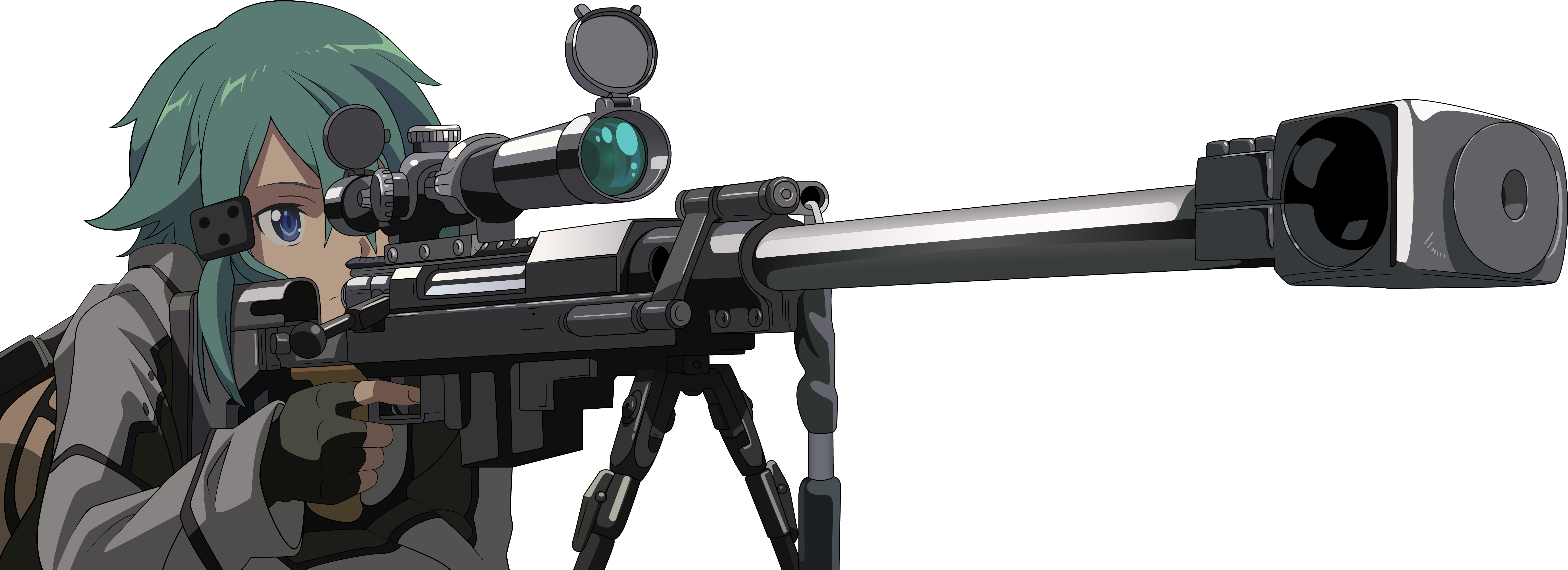Download Http Scope Deviantart Com Art Vector Sword Sinon Gun Png Image With No Background Pngkey Com