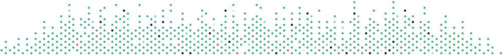 Segment Dot Pattern Cipher - Polka Dot (1000x303), Png Download