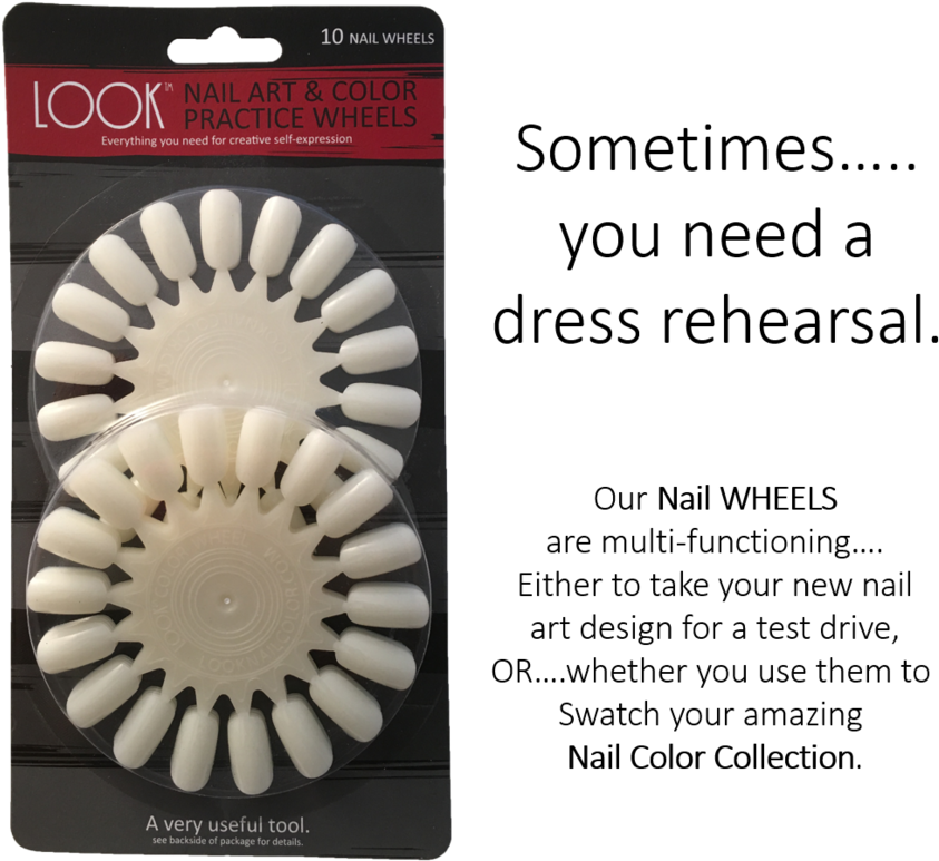 #042 Nail Art Practice Wheel - Nail (1000x891), Png Download