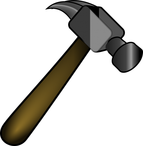 Hammer Clipart (500x509), Png Download