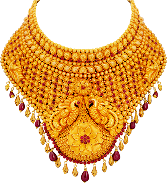 Gold Jewellery Free Png Image - Gold Necklace Designs Png - Free ...