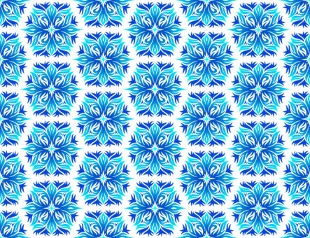 Flower Kaleidoscope Symmetry Textile Hexagon - Flower (443x340), Png Download