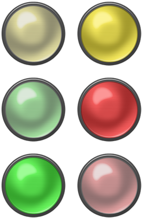 Search - Color Buttons Icon (440x444), Png Download