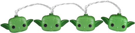 Funko Pop Lights Star Wars Yoda (560x560), Png Download