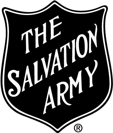 Salvation Army Shield Clipart - Salvation Army Black Logo (394x464), Png Download