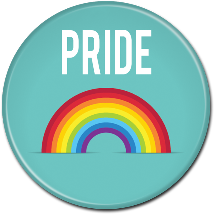 Pride Button - - Circle (800x800), Png Download