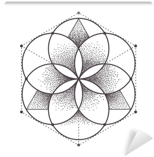 Symmetric Geometry Tattoos (400x400), Png Download