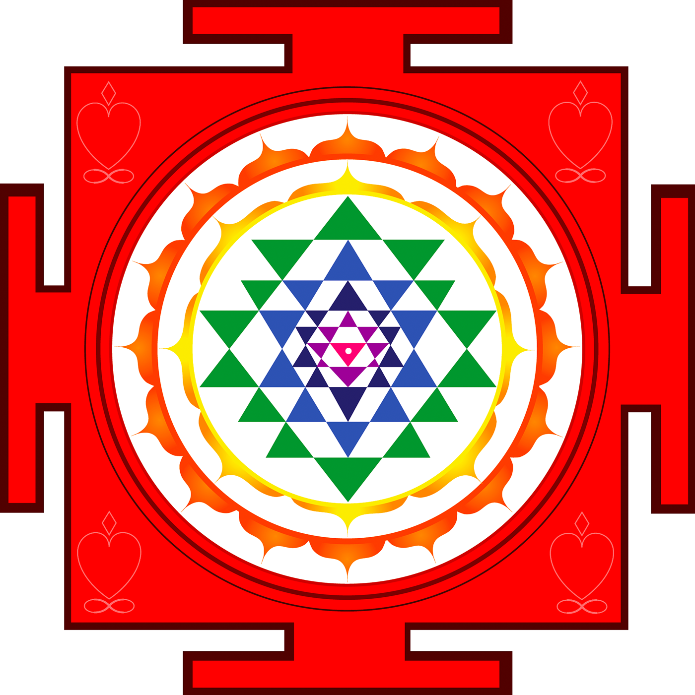 108 Sanskrit Flash Cards By Nicolai Bachman (1400x1401), Png Download
