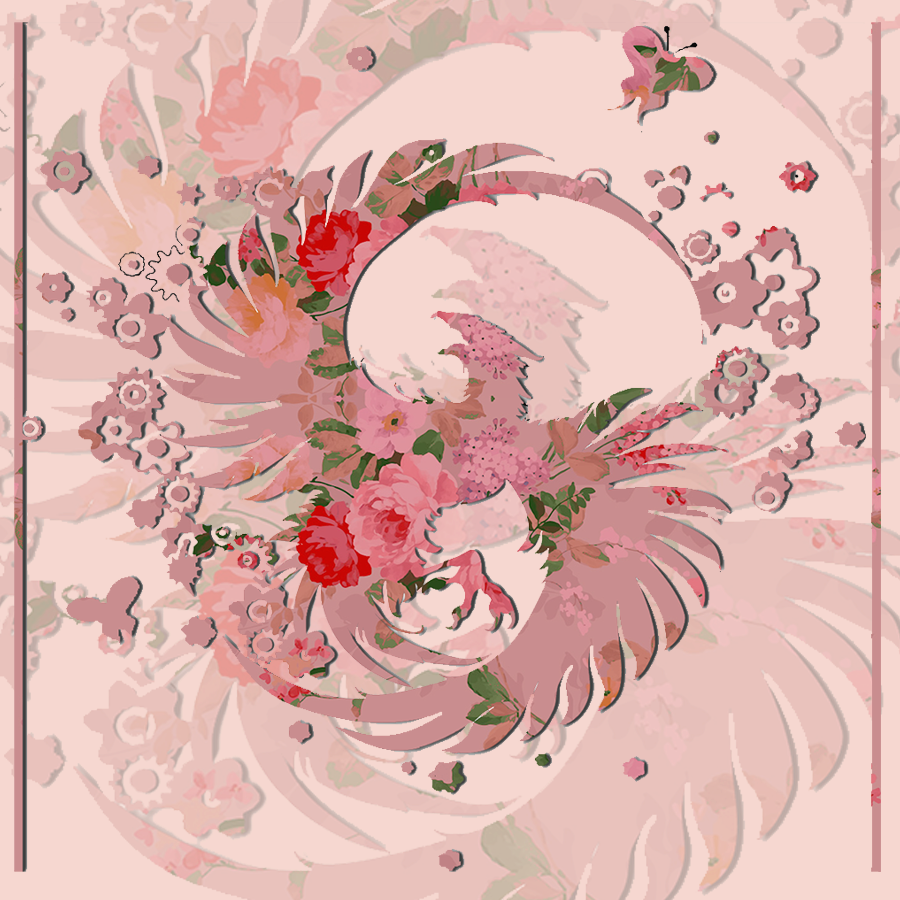 Lucky Bird Love - Mp Mpad Pcase Show Love To Your True Love, With Flowers (900x900), Png Download