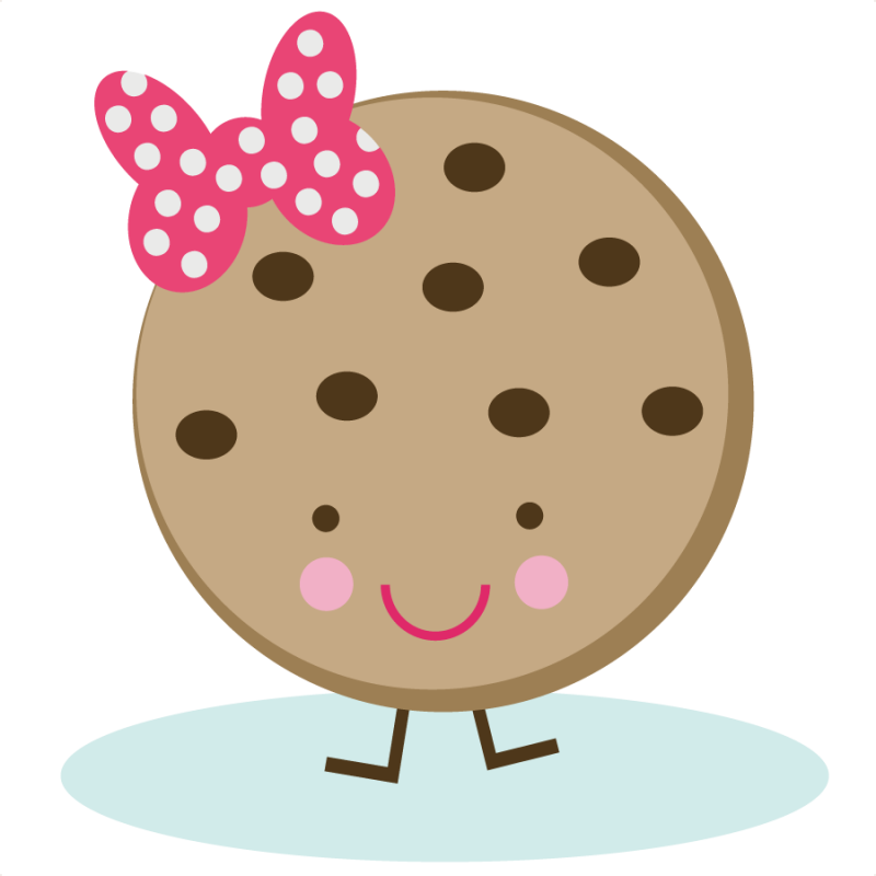 Cute - Cookie Clip Art (800x800), Png Download