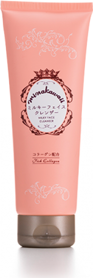Mina Kawaii Milky Face Cleanser - Cleanser (600x548), Png Download