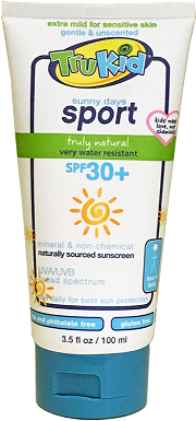 Sunny Days Sport Spf30 Water Resistant Lotion - Trukid Sunnydays Sport Sunscreen, Spf 30+ Unscented (337x450), Png Download