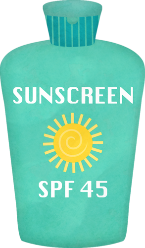 Jpg Free Library And Gifs Pinterest Summer Decoupage - Sunscreen Png Clip Art (293x500), Png Download