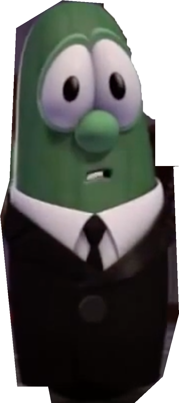Larry The Cucumber As Larry Dill - Larry The Cucumber Png (716x1384), Png Download