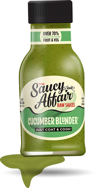 Cucumber Blunder - 250ml Saucy Affair (327x637), Png Download