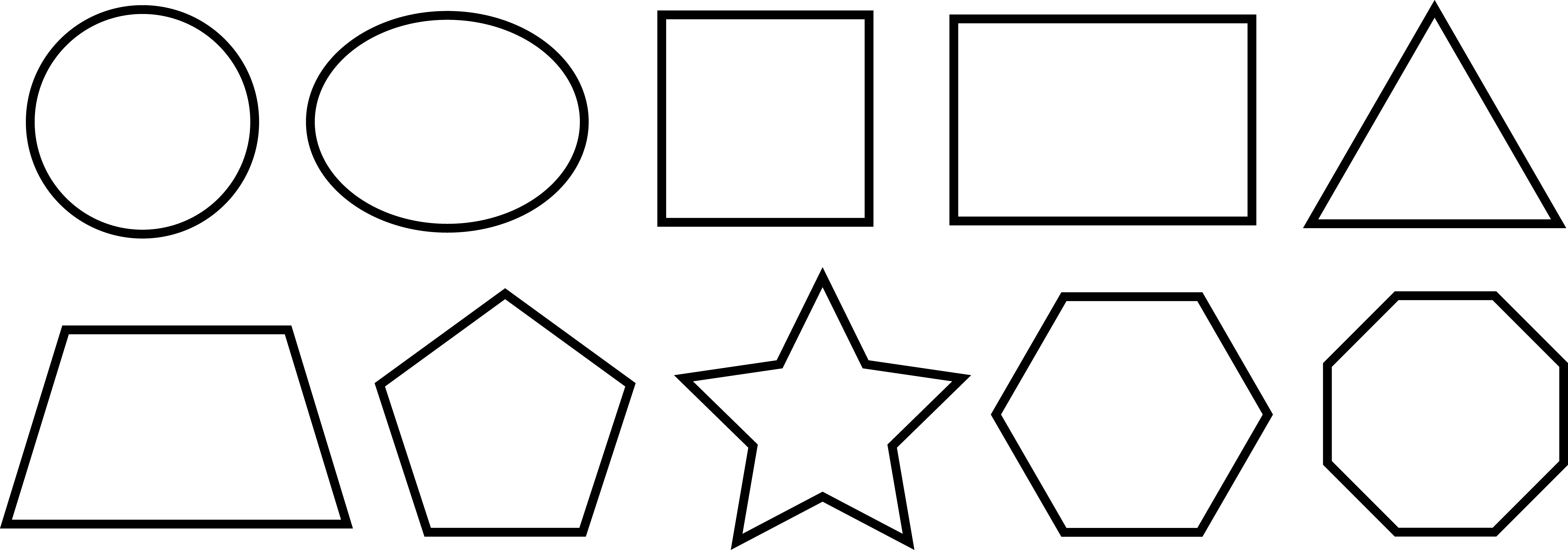 Geometric - Geometric Shape (8176x2866), Png Download